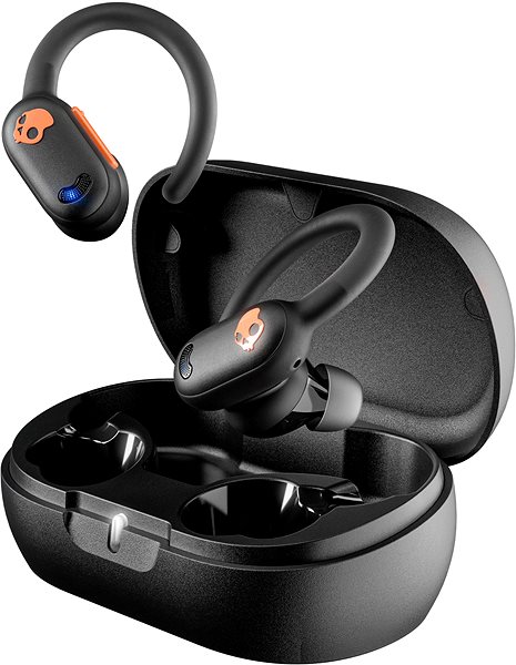 Bezdrátová sluchátka Skullcandy PUSH_ANC_ACTIVE - Black / Orange ...