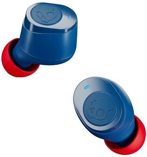 Vezeték nélküli fül-/fejhallgató Skullcandy JIB True Wireless kék Oldalnézet
