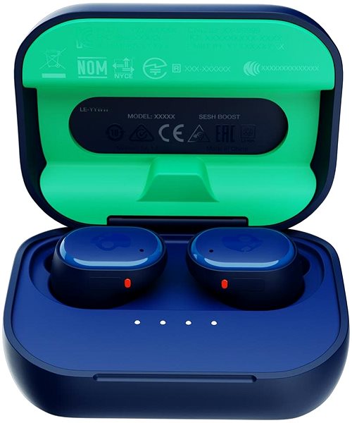 Vezeték nélküli fül-/fejhallgató Skullcandy Grind True Wireless In-Ear kék/zöld Képernyő