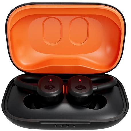 Vezeték nélküli fül-/fejhallgató Skullcandy Push Active True Wireless In-Ear fekete/narancsszín Képernyő