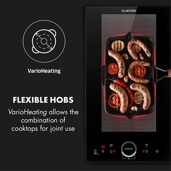 Cooktop KLARSTEIN Delicatessa Slim Features/technology