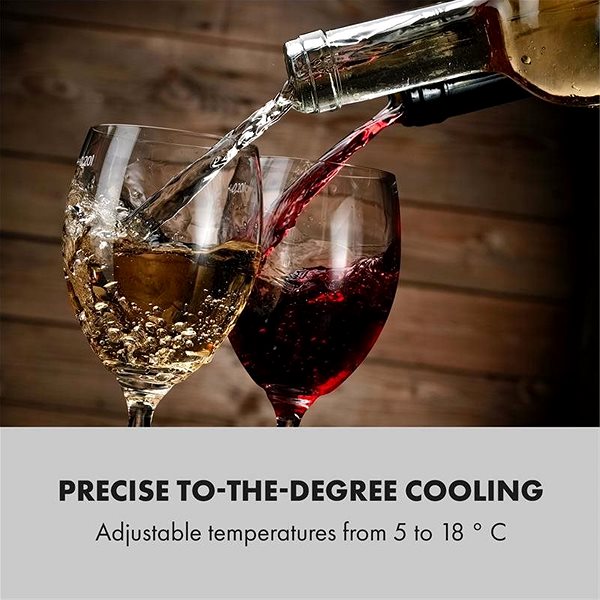 Wine Cooler KLARSTEIN Shiraz Features/technology