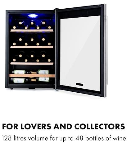 Wine Cooler KLARSTEIN Vinamour 48 Uno Features/technology