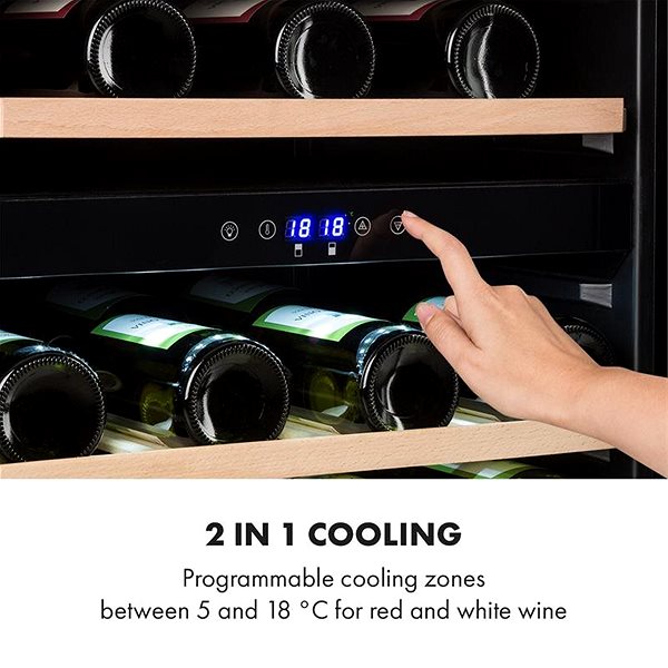 Wine Cooler KLARSTEIN Barossa 40D Features/technology