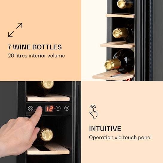 Wine Cooler KLARSTEIN Vinovilla 7 Features/technology