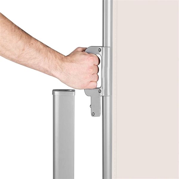 Markýza BLUMFELDT Markýza boční BARI, béžová 3 x 1,8m Vlastnosti/technologie