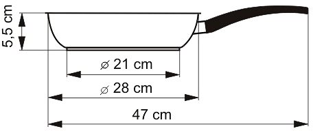Pánev Kolimax Pánev Mramora Black 28 cm ...