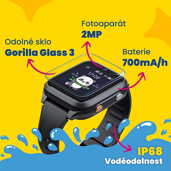 Smart Watch KLOKI Star - Pink ...