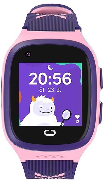Smart Watch KLOKI Kids GPS Calling Watch - Pink ...