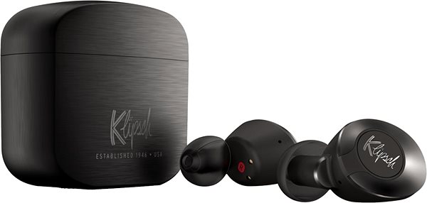 Headphones Klipsch T5 II True Wireless, Gunmetal Package content