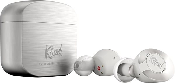 Headphones Klipsch T5 II True Wireless, Silver Package content