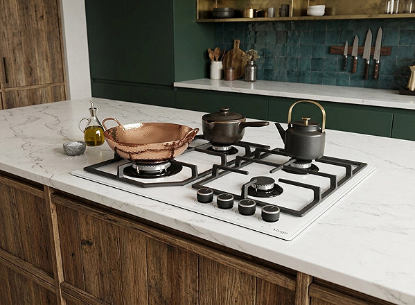 KLUGE KPG6030WG gas hob.