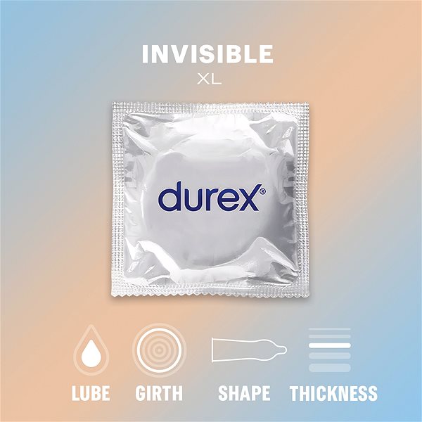 Óvszer DUREX Invisible XL 10 db ...