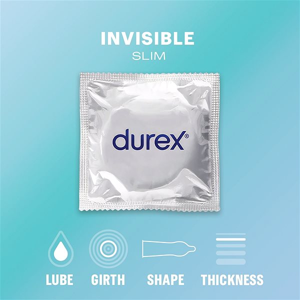 Óvszer DUREX Invisible Slim 10 db ...