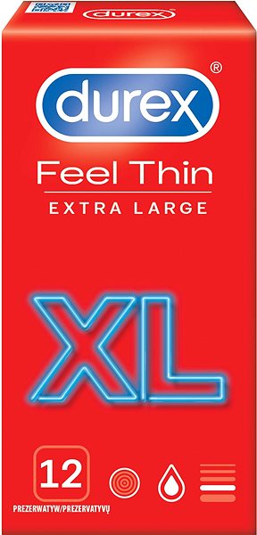 Óvszer DUREX Feel Thin XL 12 db ...