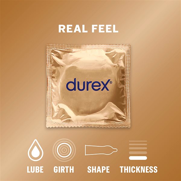 Óvszer DUREX Real Feel 3 db ...