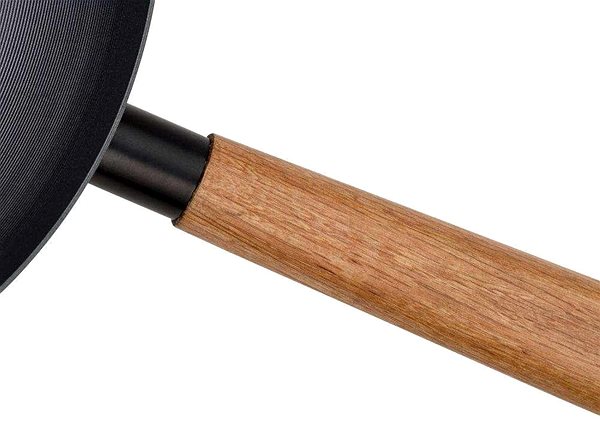 Wok Pan Kinghoff Chinese Cantonese Steel Wok, 30 cm ...