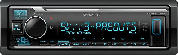 Autórádió KENWOOD KMM-BT358 ...