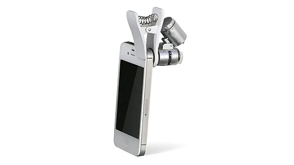Držiak na mobil Konus Konusclip-2 mikroskop pre smartfón 20× ...