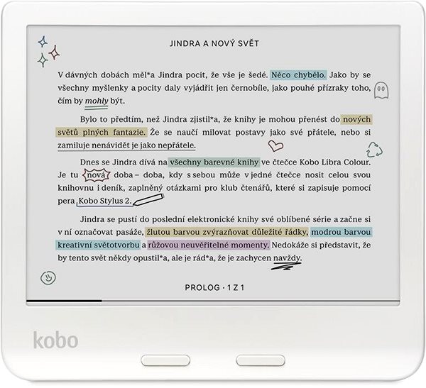 eBook-Reader Kobo Libra Colour White ...