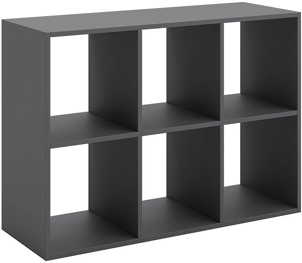 Shelving Unit Kobi Loni Shelf 2 × 3, grey ...