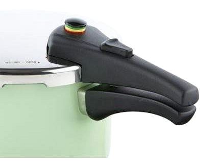 Pressure Cooker KOLIMAX BIOMAX with BIO Valve, Diameter of 22cm, Volume of 5.5l, COMFORT GREEN Features/technology