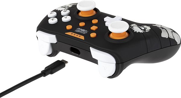 Gamepad Konix Naruto Nintendo Switch/PC black Controller ...