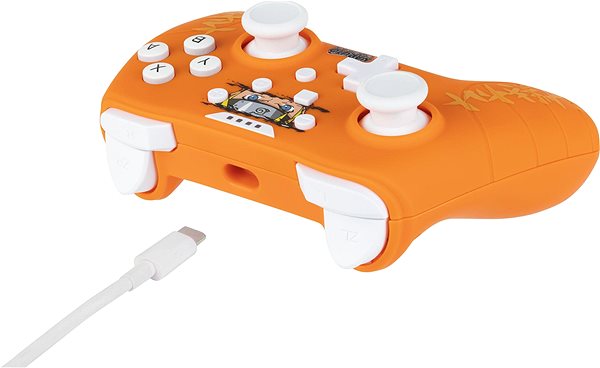 Kontroller Konix Naruto Nintendo Switch/PC Orange Controller ...