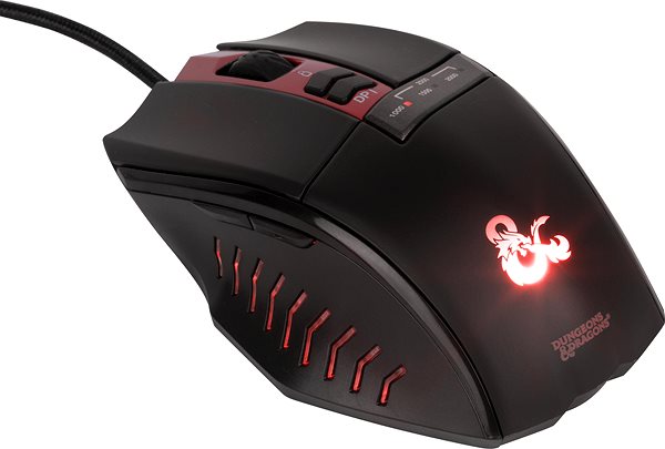 Herná myš Konix Dungeons & Dragons Gaming Mouse ...