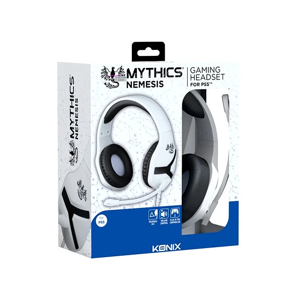 Gamer fejhallgató Mythics Nemesis PlayStation 5 Gaming Headset ...