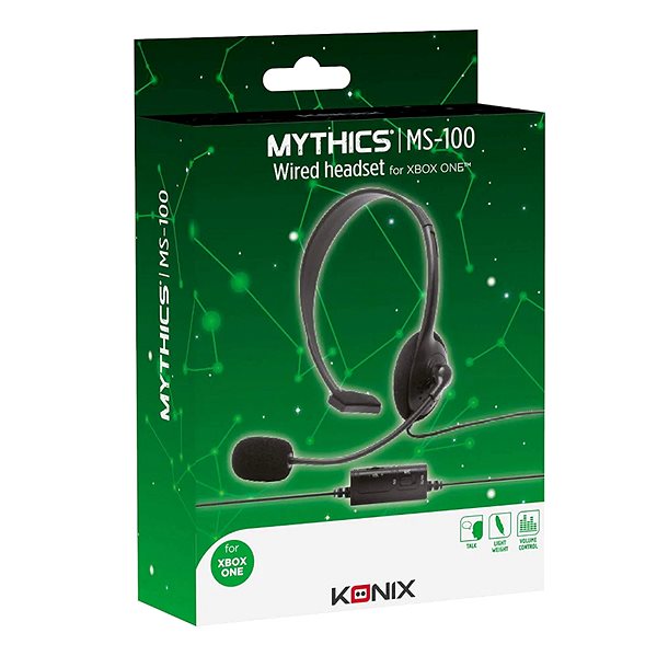 Gamer fejhallgató Mythics MS-100 Xbox Series X/S and One Mono Headset ...