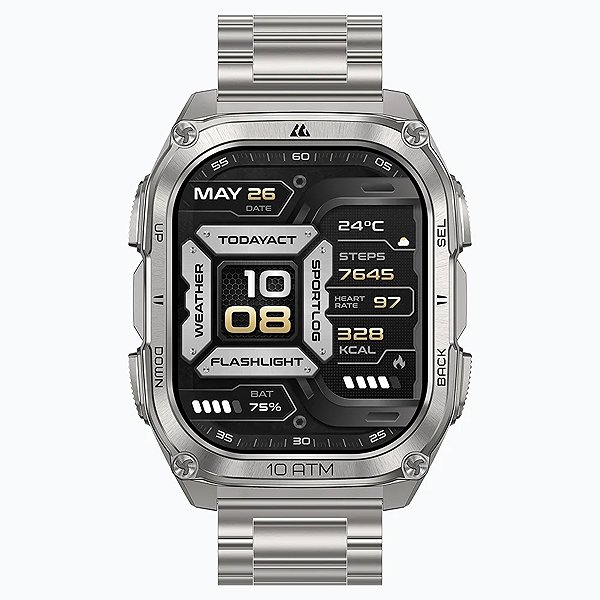 Smart Watch KOSPET TANK M4 Special Edition Silver ...