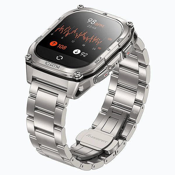 Smart Watch KOSPET TANK M4 Special Edition Silver ...