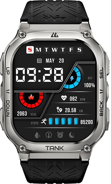 Smart Watch KOSPET TANK M3 Silver ...