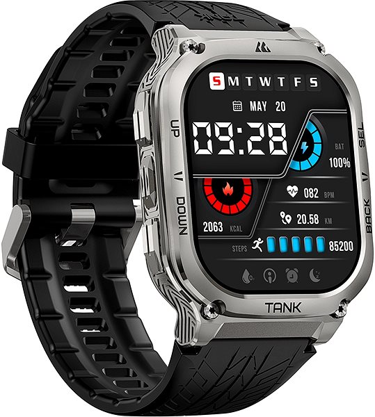 Smart Watch KOSPET TANK M3 Silver ...