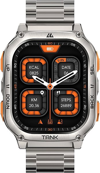 Smart Watch KOSPET TANK M3 Ultra Special Edition Silver ...