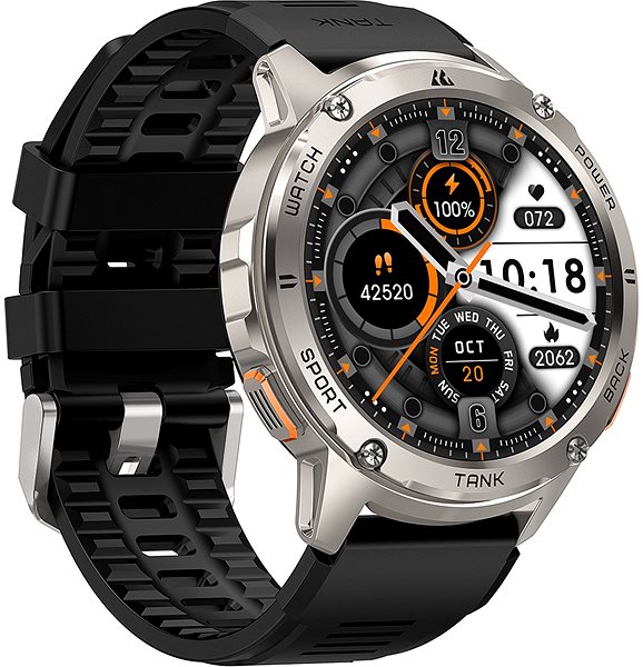 Smart Watch KOSPET TANK T3 Silver ...