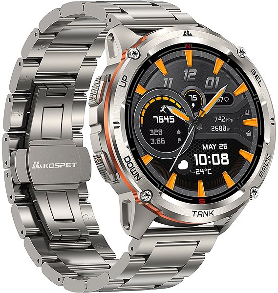Smart Watch KOSPET TANK T3 Ultra 2 Special Edition Silver ...