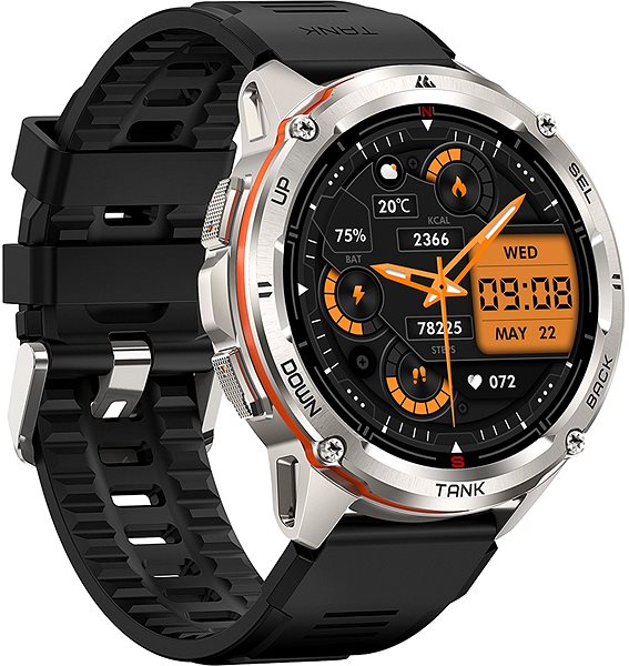 Smart Watch KOSPET TANK T3 Ultra Silver ...