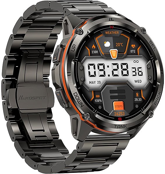 Smart Watch KOSPET TANK T3 Ultra Special Edition Black ...
