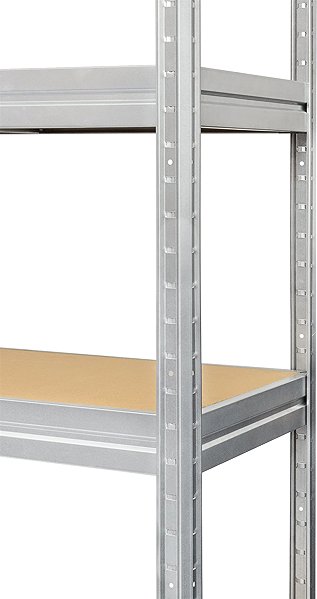 Shelving Unit HEAVY RACK 1770 x 2000 x 600 mm, galvanized Features/technology