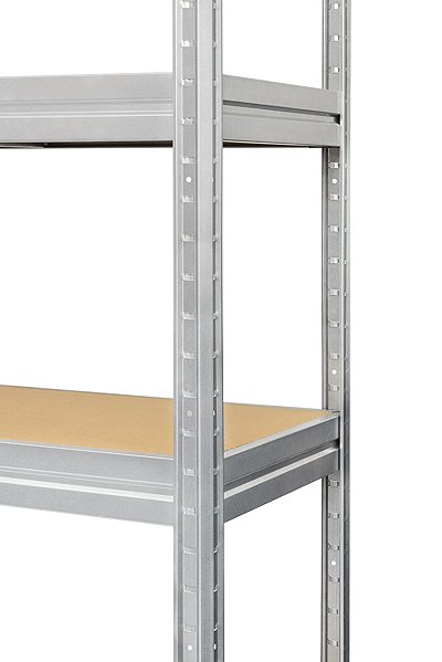 Shelving Unit HEAVY RACK 1770 x 2000 x 600 mm, galvanized ...