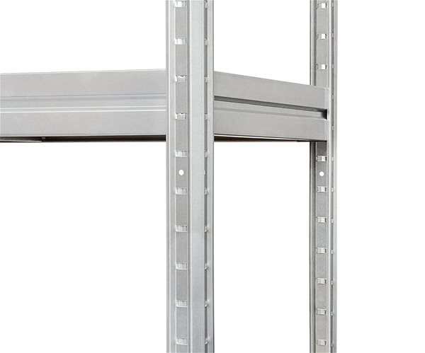 Shelving Unit KOVONA Drumy shelf 180 × 100 × 40 cm, white ...