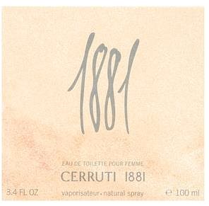 CERRUTI 1881 pour Femme EdT .