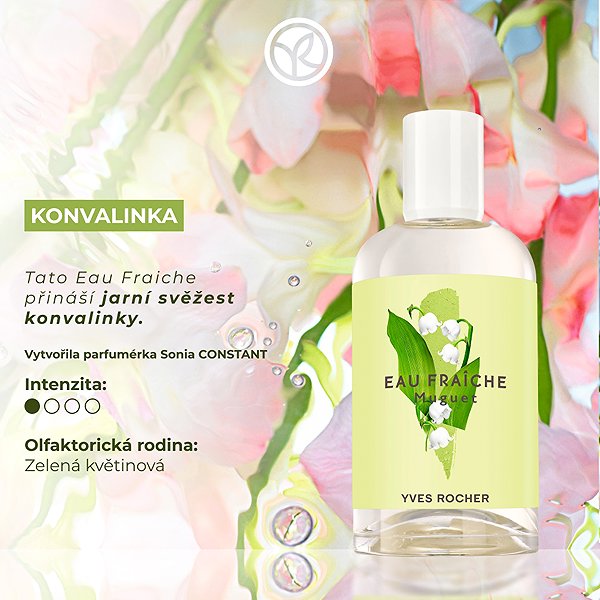 Eau de Toilette YVES ROCHER Eau Fraîche Lily of the Valley 100 ml .