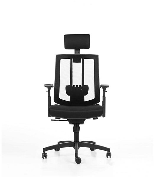 Office Chair KAPA Zlín TAXIS P PL SYN-AUTOREGULATION, black ...