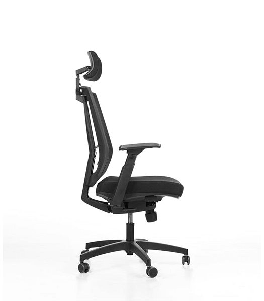 Office Chair KAPA Zlín TAXIS P PL SYN-AUTOREGULATION, black ...