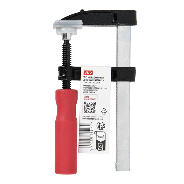 Carpenter's clamp KREATOR Carpenter's clamp 50 × 100 mm KRTH40101 .