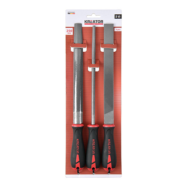 KREATOR file Set of 3 files 250 mm KRTH23001 .