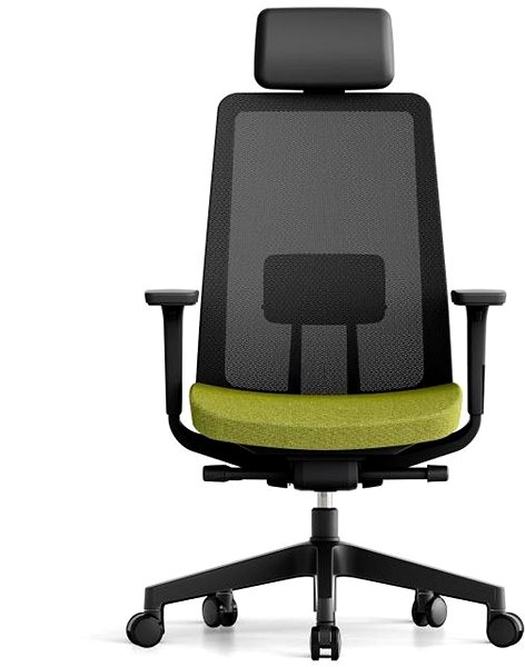 Office Chair KREDE K10 with headrest green ...